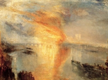 212/turner, joseph mallord william - the burning of the house of lords and commons